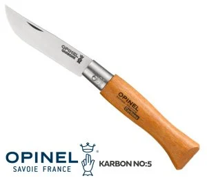Opinel Carbon No:5 Av Bıçağı